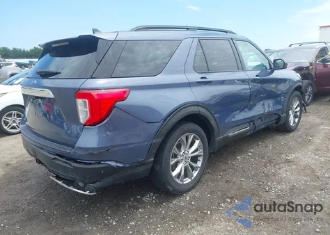 2021 Ford Explorer Xlt из США, поврежденный, VIN 1FMSK7DH3MGC05073
